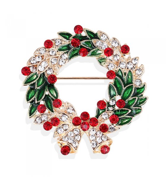 XSB193 - Christmas Festive Saree Brooch
